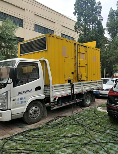 凌源发电车出租-柴油发电机组排烟系统设计要求及其考虑因素